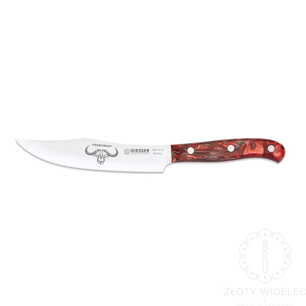 Johannes Giesser Coltello Disossatore Da 16 Cm - Lama Grigia, Acciaio Inox, Professionale Per Macelleria E Cucina
