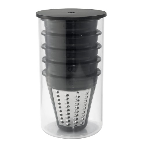 Tarka elektryczna posiada również praktyczny pojemnik na sałatę.