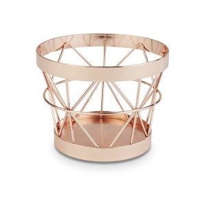 miedziany Koszyk na owoce pieczywo kosz 10,5 cm