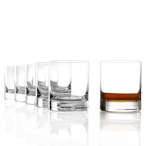 Stolzle Lausitz szklanki do whisky z lodem NEW YORK 320 ml.  6 szt