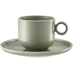 Schonwald - Shiro Glaze Steam filiżanka do kawy herbaty z podstawkiem 200 ml