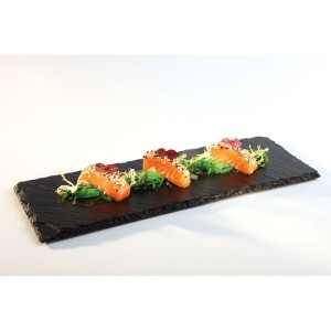 Taca do serwowania łupkowa 30 x 12 cm łupek do sushi deserów