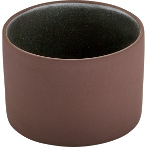 Schonwald PlayGround Artisan Collection 2 in 1 miska / podstawek brązowo -  czarny 16 cm. 