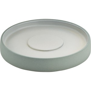 Schonwald PlayGround Artisan Collection 2 in 1 talerz podstawek pod kubek szaro - biały 16 cm.