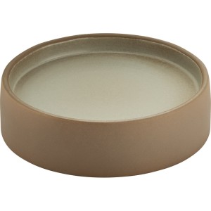 Schonwald PlayGround Artisan Collection 2 in 1 talerz płaski /  głęboki brązowo - zielony 16 cm.