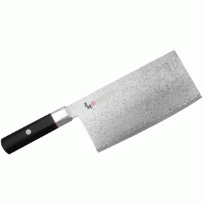 Mcusta Zanmai - Splash Damascus - Nóż chiński do siekania tasak 18 cm