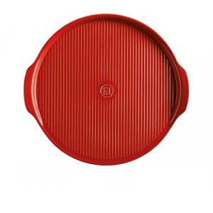 Emile Henry - kamień ceramiczny do pieczenia pizzy 37 cm.