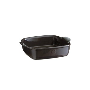 Emile Henry - naczynie forma brytfanna do wypieku czarna 28 cm x 24 cm