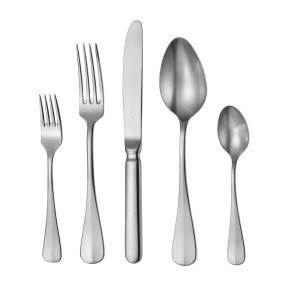 WMF Baguette Stonewashed zestaw sztućców dla 12 osób 60 el sztućce Cromargan