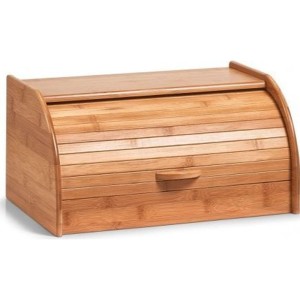 Chlebak drewniany bambusowy 40 cm x 26 cm.