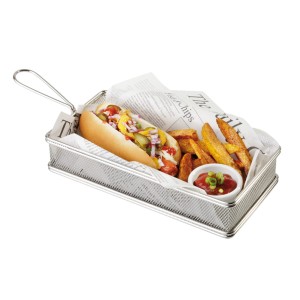 Koszyk do serwowania potraw snack holder 21x10cm