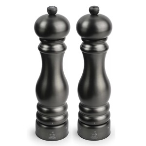Peugeot - Paris Chef Carbone zestaw młynków do soli i pieprzu 22 cm.