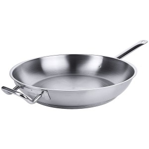 Profesjonalna patelnia stalowa indukcja 36 cm 