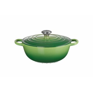 Le Creuset - La Marmite żeliwny garnek 26 cm. 4,1 l. bamboo green.