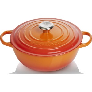 Le Creuset - La Marmite żeliwny garnek 26 cm. 4,1 l. płomienny.