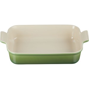 Le Creuset - Heritage  forma do pieczenia 32 cm. x 24 cm. bamboo green.