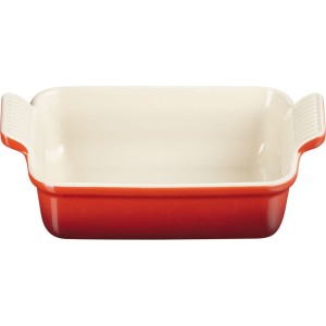 Le Creuset - Heritage  forma do pieczenia 19 cm. x 14 cm. wiśniowa.