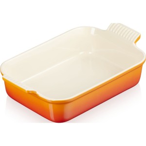Le Creuset - Heritage  forma do pieczenia 26 cm. x 19 cm. płomienna.
