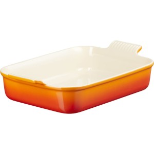 Le Creuset - Heritage  forma do pieczenia 32 cm. x 24 cm. płomienna. 