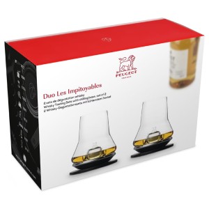 Peugeot - Impitoyables komplet szklanka do whisky 2 szt.  380 ml. 