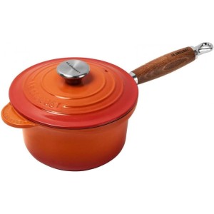 Le Creuset - Classic Collection żeliwny rondel 18 cm. 1,8 l. płomienny. 