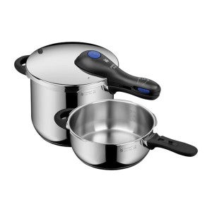 WMF - zestaw dwóch szybkowarów Perfect Plus 6,5 L + 3 L 2w1