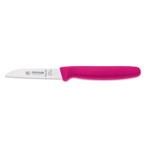 Giesser - nóż do warzyw 8 cm. różowy.