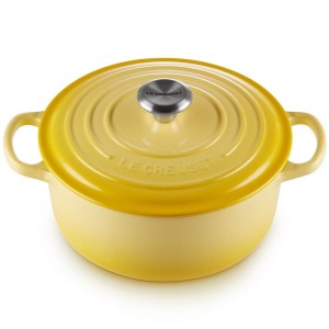 Le Creuset - SIGNATURE żeliwny garnek 20 cm. 2,4 l. nectar.