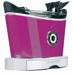 Bugatti - Volo fioltowyy toster elektryczny 930 W.  