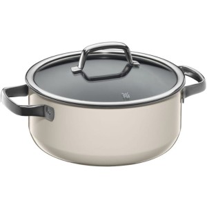 Wmf - Fusiontec Mineral Macadamia garnek niski 24 cm 4,4 L