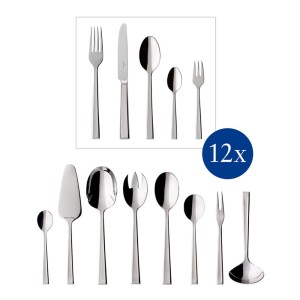 Villeroy & Boch Victor zestaw sztućców dla 12 osób 68 el