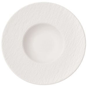Villeroy & Boch Manufacture Rock Blanc talerz głęboki do makaronu 29 cm