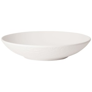 Villeroy & Boch Manufacture Rock Blanc talerz głęboki  24 cm 430 ml