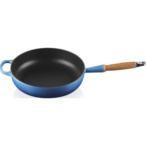 Le Creuset - SIGNATURE  Patelnia żeliwna głęboka 28 cm. azure.