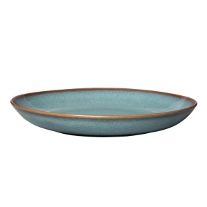 Villeroy & Boch Lave Glace turkusowa płaska miska 28 cm.