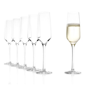 Stolzle Lausitz Experience kieliszki do szampana wina musującego 188 ml. 6 szt.