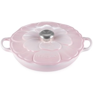 Le Creuset - SIGNATURE żeliwny garnek 26 cm. 2,2 l. sheel pink.