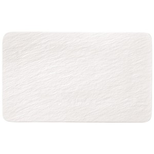 Villeroy & Boch Manufacture Rock blanc biały talerz płaski prostokątny 28  cm