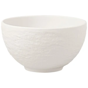 Villeroy & Boch Manufacture Rock Blanc biała miseczka na ryż 310 ml