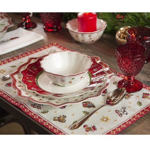 Villeroy & Boch Toy’s Delight miseczka do musli z motywem zabawek – aranżacja świąteczna