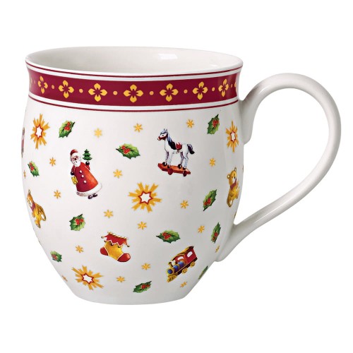 Villeroy & Boch Toy’s Delight – kubek świąteczny 390 ml z motywem zabawek