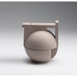 Ćmielów Design Studio - Bau Solo zestaw do herbaty migdałowy. 