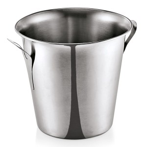 WAS Germany cooler do wina i szampana  21 cm wys 20 cm stal nierdzewna