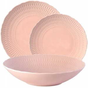 Ćmielów - Sofia Różana różowy serwis obiadowy dla 6 osób 18 elementów