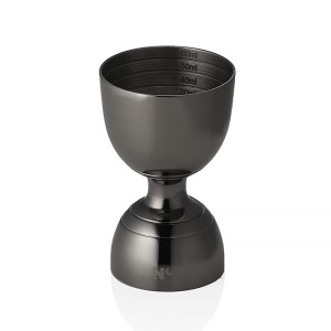 WAS Germany NOCTURN miarka barmańska Rim Bell – 60 ml gun metal stal chromowo-niklowa 18/8