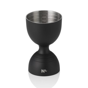 WAS Germany miarka barmańska NOCTURN – 60 ml czarny mat stal nierdzewna 18/8