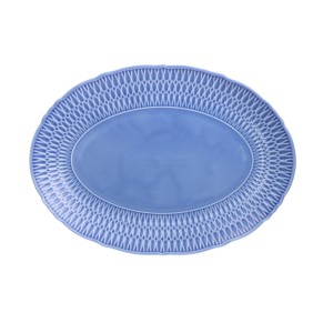 Ćmielów - Sofia Szafirowa rawier talerz półmisek owalny 24 cm