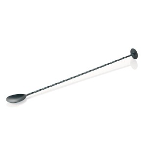 WAS Germany NOCTURN Łyżka barmańska Twisted – 33,5 cm końcówka do ugniatania niebieski mat