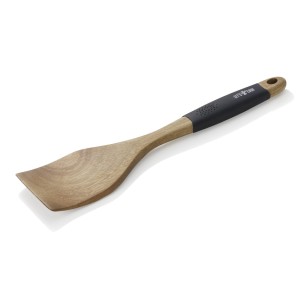 WAS Germany LET’S COOK – szpatuła kuchenna z drewna akacjowego i uchwytem Soft Grip 30,5cm