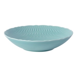 Ćmielów - Sofia Lazurowa talerz głęboki 22 cm.